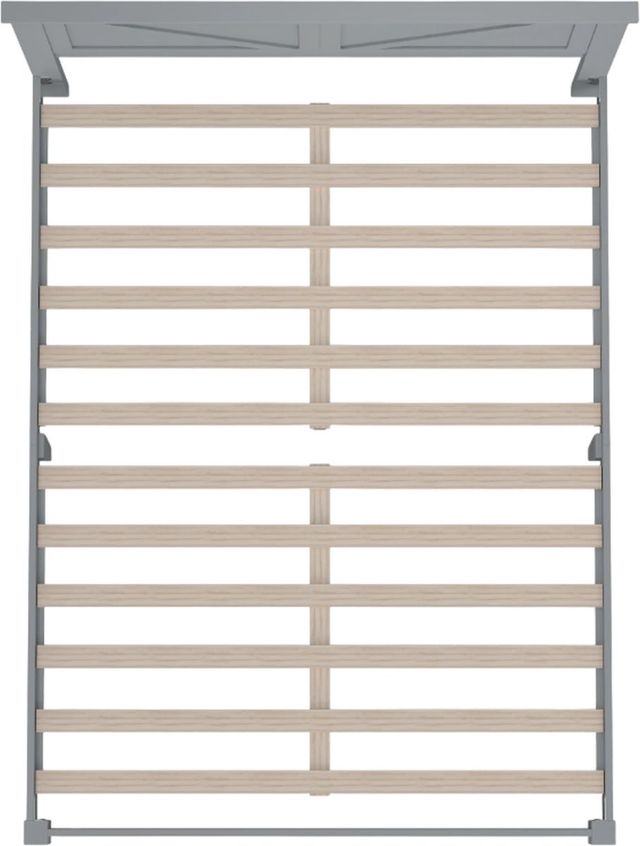 Rize Home Farmhouse Style Ultimate Gray Queen Panel Bed-3