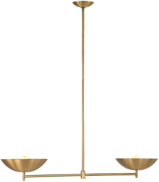 Renwil® Waxlow Dark Antique Brushed Brass Pendant Light-3
