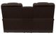 La-Z-Boy® Pinnacle Umber Leather Power Wall Reclining Loveseat with Headrest and Console-3