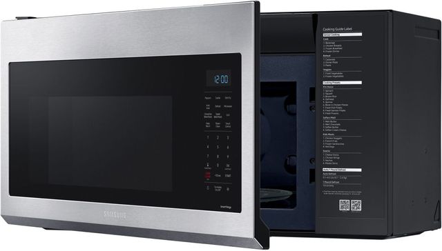 Samsung 1.7 Cu. Ft. Fingerprint Resistant Stainless Steel Over the Range Convection Microwave-4