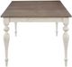 Bassett® Furniture Customizable Benchmade Amelia 60" Oak Rectangle Dining Table with 2 Leaf-4