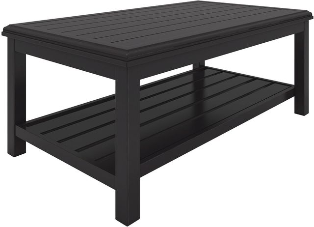 Signature Design by Ashley® Castle Island Dark Brown Rectangular Cocktail Table-0