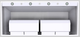 Vent-A-Hood® Designer Series 54" White Wall Mounted Range Hood-1