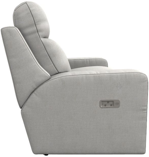 La-Z-Boy® Emmons Sand Power Reclining Loveseat with Headrest and Lumbar-2