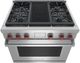 Wolf® 36" Stainless Steel Pro Style Dual Fuel Range-3