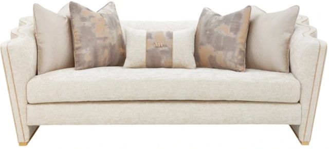 Michael Amini® La Terrazza Cappucino/Light Champagne Sofa-1