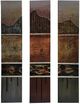 Crestview Collection Triple Play 3-Piece Brown Wall Art Set-0