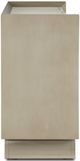 Currey & Company Koji Oyster Gray/Cream/Brushed Polished Brass Credenza-3