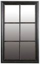 A & B Home Black 41" Mirror-0