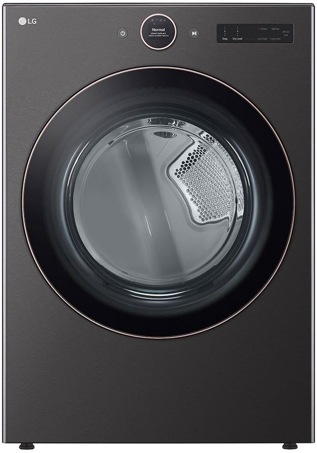 LG 7.4 Cu. Ft. Black Steel Electric Dryer-0