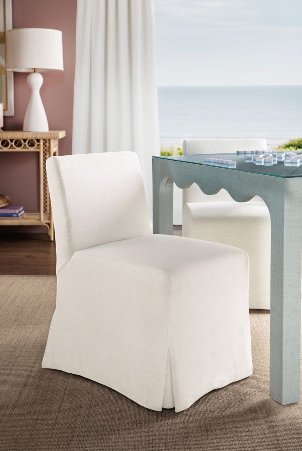 Hooker® Furniture Commerce and Market Ren Nomad Snow Upholstered Dining Chair-1