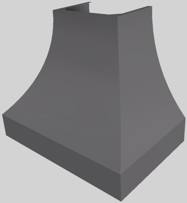 Vent-A-Hood® Designer Series 36" Gunsmoke Wall Mounted Range Hood-4
