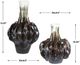 Uttermost® Umbrian 2-Piece Brown Vase Set-4