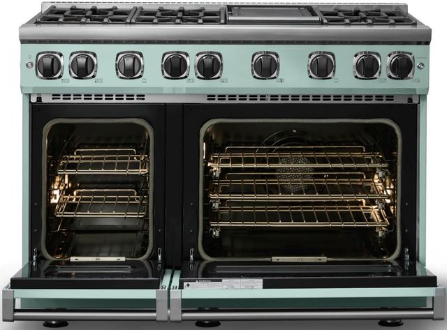 Viking® 7 Series 48'' Splash Pro Style Gas Range with Griddle-1