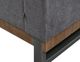 International Furniture Direct Mita Gray Loveseat-1