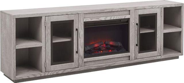 aspenhome® Paige Heather Grey 31" Fireplace Media Console-0