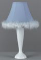 Cal® Lighting & Accessories Blue Table Lamp-0