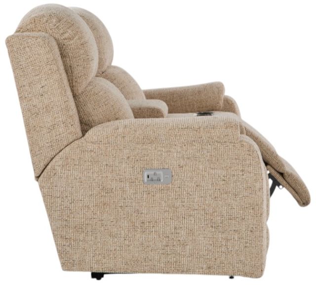 La-Z-Boy® Dorian Hickory Power Reclining Loveseat with Console, Headrest, and Lumbar-3