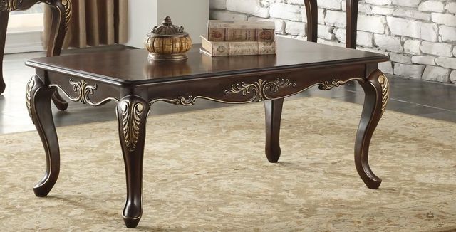 Mazin Furniture Croydon Dark Cherry Cocktail Table-3