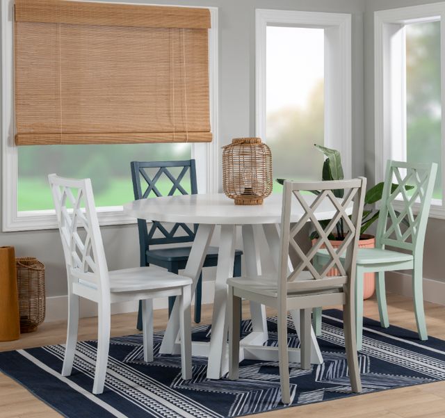 Powell® Maui 5-Piece Multi-Colored Round Dining Set-1
