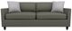 Best® Home Furnishings Customizable Bayment Leather Full Stationary Sofa Sleeper with Dark Walnut Legs-0