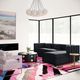TOV Furniture Callie 2-Piece Black Right Arm Facing L-Shaped Sectional-1