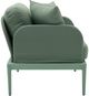 TOV Furniture Kapri Moss Green Aluminum/Fabric Outdoor Accent Chair-4
