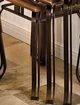 Forge Design Sevane 3-Piece Rustic Brown Nesting Tables-2