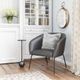 Zuo® Modern Quinten Vintage Gray Accent Chair-4