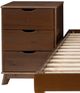 Powell® Portix 2-Piece Walnut Youth Twin Simple Bedroom Set-1