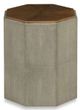 Woodbridge Furniture Savoye Gray/Lisse Spot Table-0
