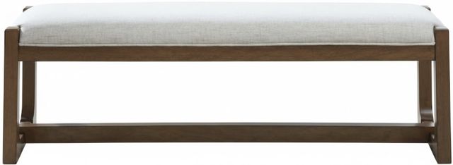 Liberty Furniture Harmony Brownstone/Oatmeal Dining Bench-3