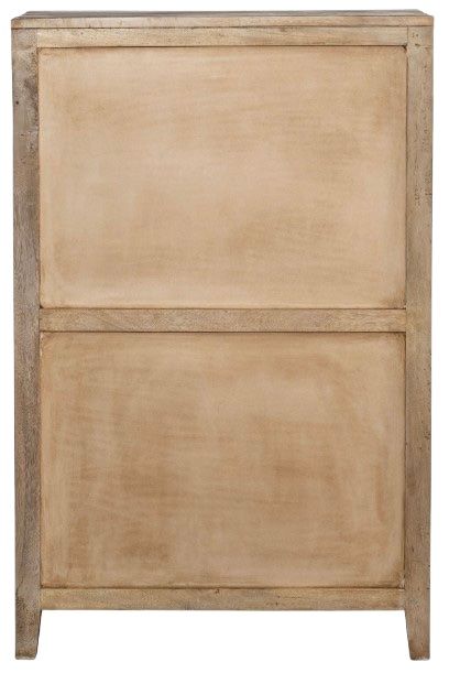 Home Trends & Design Ibiza Vintage Teal Chest-3