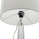 A & B Home White Obelisk Table Lamp-4