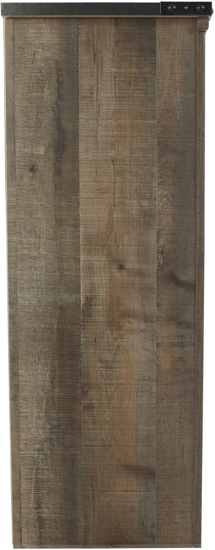 Signature Design by Ashley® Trinell Brown Dresser with Electric Fireplace-4