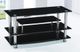 Titus Furniture Black TV Stand-0