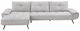 Homelegance® Dominic 2-Piece Light Gray Left-Arm Facing Sectional and Chaise-0