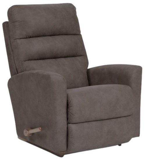 La-Z-Boy® Liam Mushroom Manual Rocking Recliner-0