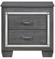 Homelegance® Allura Gray Nightstand-2