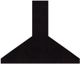 Vent-A-Hood® Euroline 42" Black Carbide Wall Mounted Range Hood-0