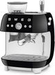 Smeg 50's Style Black Espresso Machine-3