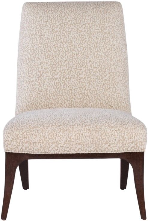 Hooker® Furniture CC Bella Caviar/Merrimac Fossil Slipper Chair-1