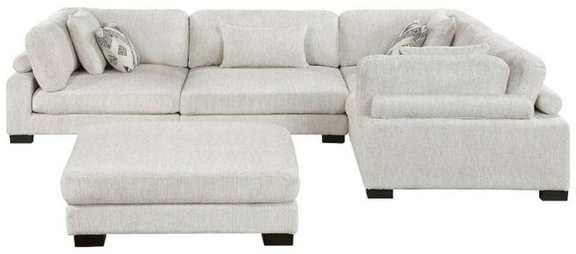 Homelegance® Tinley 5-Piece Beige L-Shape Modular Sectional with Ottoman-2