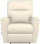 La-Z-Boy® Norton Oyster Leather Manual Rocking Recliner-1