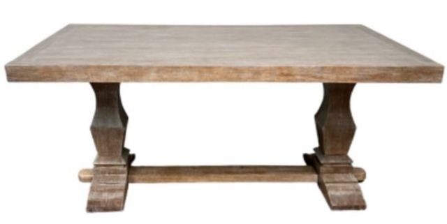 Million Dollar Rustic Cabernet Brown Column Table-0