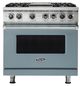 Viking® 5 Series 36'' November Sky Pro Style Dual Fuel Range-0