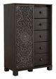 Signature Design by Ashley® Paxberry 6-Piece Black King Panel Bed Set-4