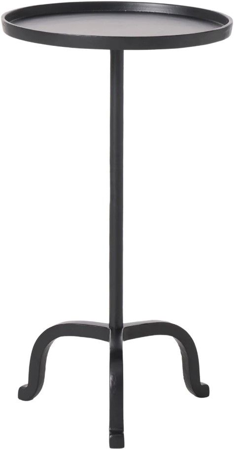 Renwil® Myra 2-Piece Matte Black Side Table Set-2