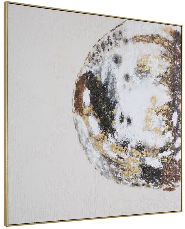 Uttermost® Moon Landing Hand-Painted Abstract Art-3