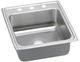 Elkay Lustertone® Classic Lustrous Satin Stainless Steel 19.5" x 22" x 5" 3-Hole Single Bowl Drop-in ADA Sink with Quick-Clip-0